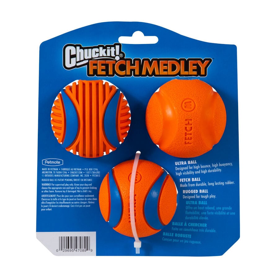 Chuckit! Fetch Medley Set de Pelotas para perros, , large Imagen numero 2